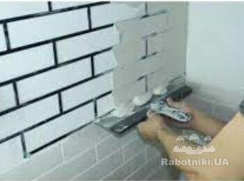 Имитация кирпича, фасадные работы