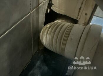 Заменить гофру от унитаза