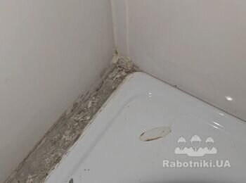 Установка ванны в чистовом санузле