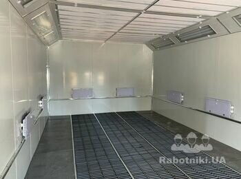 Виконання робіт із монтажу фарбувально-сушильної камери