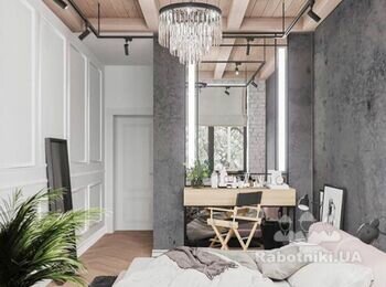 Деревяний потолок 30м2