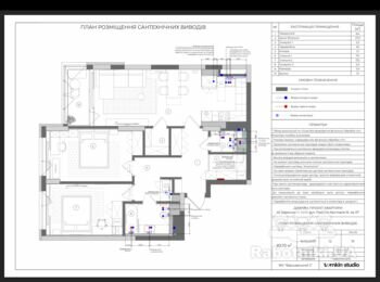 Комплекс робіт по сантехнічній розводці в квартирі після забудовника