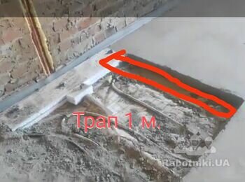 Потрібно укласти плитку в душі. Два санвузли.