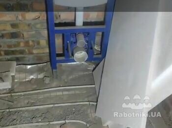 Потрібно укласти плитку в душі. Два санвузли.