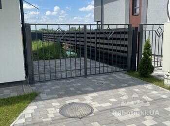 Монтаж автоматики на ворота (2шт) Гатне!