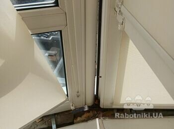 Демонтаж/монтаж металопластикових вікон, відновлювальні роботи (Київ)