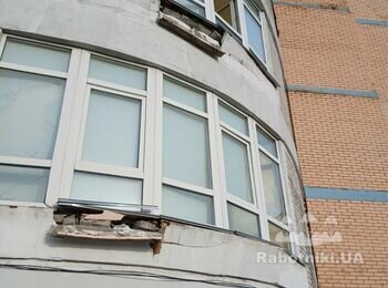 Демонтаж/монтаж металопластикових вікон, відновлювальні роботи (Київ)