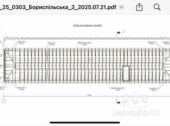 Улаштування покрівлі 980 м2 з проф листу замість шиферної