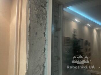 Штукатурка откосов на окна