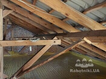 Розборка даху за матеріал, 850 кв м