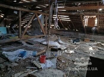 Демонтаж старої та монтаж нової покрівлі на Святошино