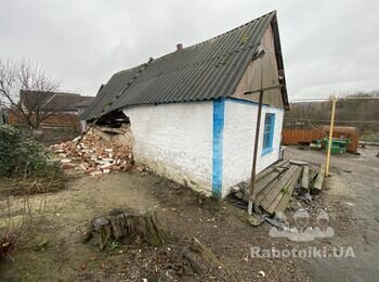 Будівництво літньої кухні 4,5х7,8 м. Демонтаж староі
