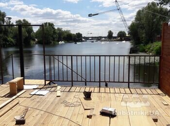 Ремонт тераси 2 шт, роботи з деревом (Київ та пригород - 2 обєкти)