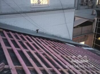 Кровля жестяные работы