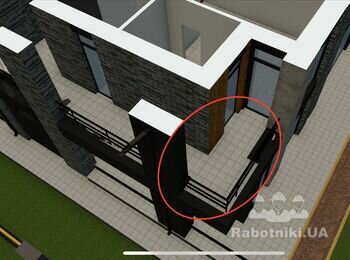 ПВХ мембрана - покрівля тераси будинку