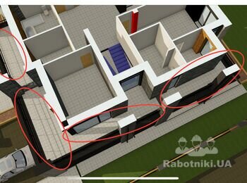 ПВХ мембрана - покрівля тераси будинку