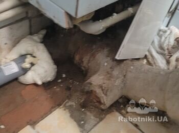 Демонтаж монтаж канализационных труб