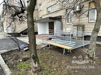 Зварювальні роботи. Пандус