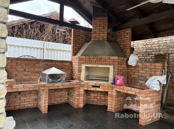 Облицювання барбекю