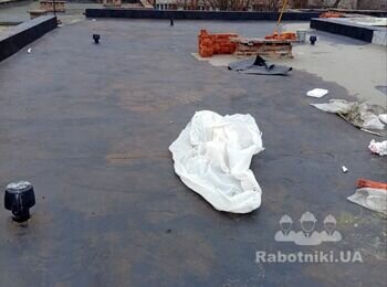 Кровля крыши рубероидом