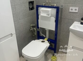 Обшити гіпсом/обкласти плиткою інсталяцію