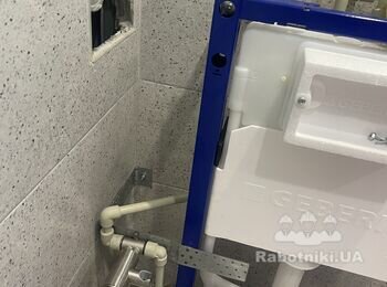 Обшити гіпсом/обкласти плиткою інсталяцію