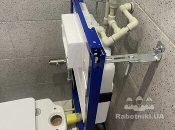 Обшити гіпсом/обкласти плиткою інсталяцію