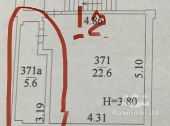 Укладання плитки на підлогу, 10кв.м+30кв.лоджія+сан.вузол офісу