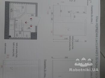 Монтаж сантехники согласно проэкту