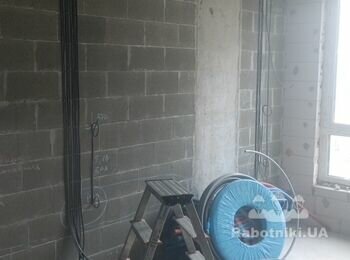 Штукатурка стен ЖК Файна таун