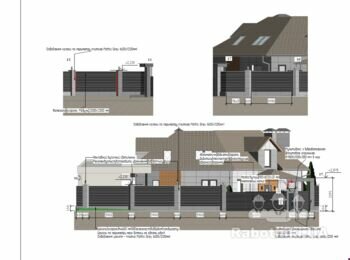 Встановити фасадну частину паркану