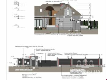 Встановити фасадну частину паркану