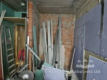 Гіпсокартон в кімнаті