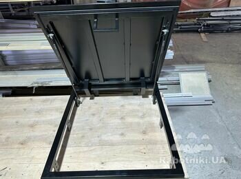 Сварочные работы - сборка стального люка в пол