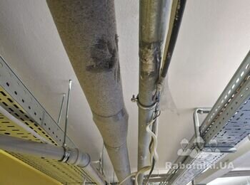 Монтаж лотків 100м.п