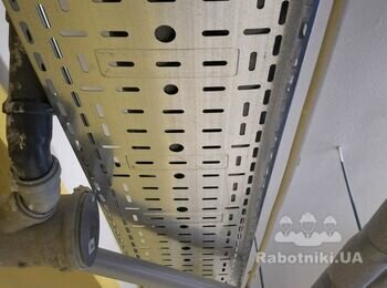 Монтаж лотків 100м.п