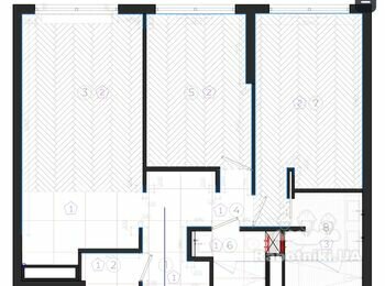 Укладка вінілу ялинка 51кв.м.