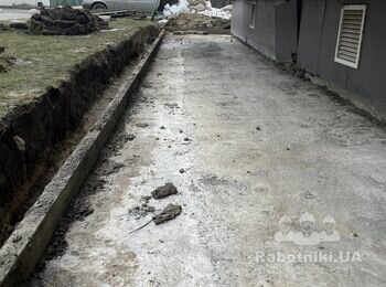 Вкладная Фему на отмостку