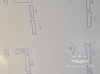 Монтаж блоков ФБС 24.4.6 на основание (часть фундамента)