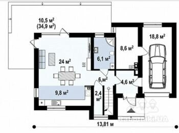 Проект будинку 150м2