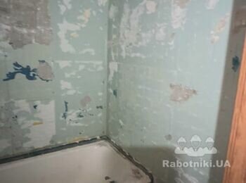 Частковий ремонт ванни і туалет, без сантехнічних робіт