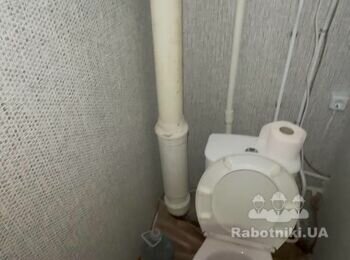 Частковий ремонт ванни і туалет, без сантехнічних робіт