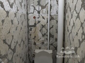 Цементно штукатурні роботи кухні, туалет, ванна, відкоси на вікнах