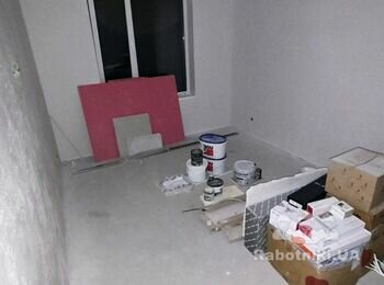 Монтаж міжкімнатних дверей+монтаж підлоги