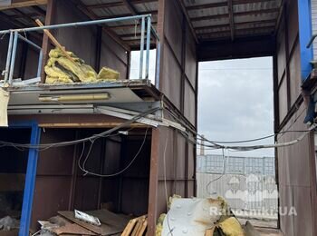 Демонтаж металлических павильонов