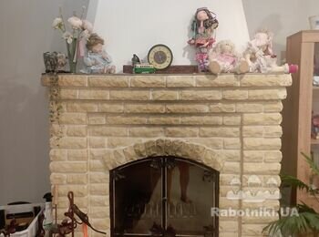 Кладка каміну