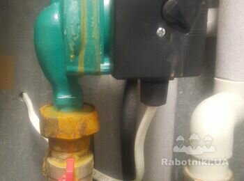 Замена циркуляционного насоса на системе тёплый пол и циркуляционного
