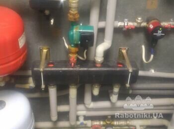 Замена циркуляционного насоса на системе тёплый пол и циркуляционного