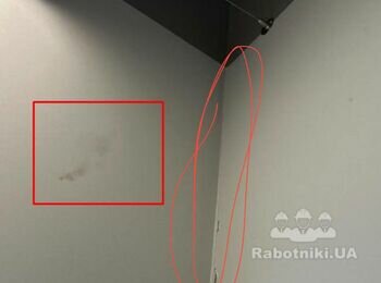 Повторний монтаж 7 ЛЕД світильників, шпаклювання та фарбуванн кута