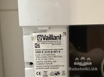 Ремонт проточного водонагрівача Vaillant